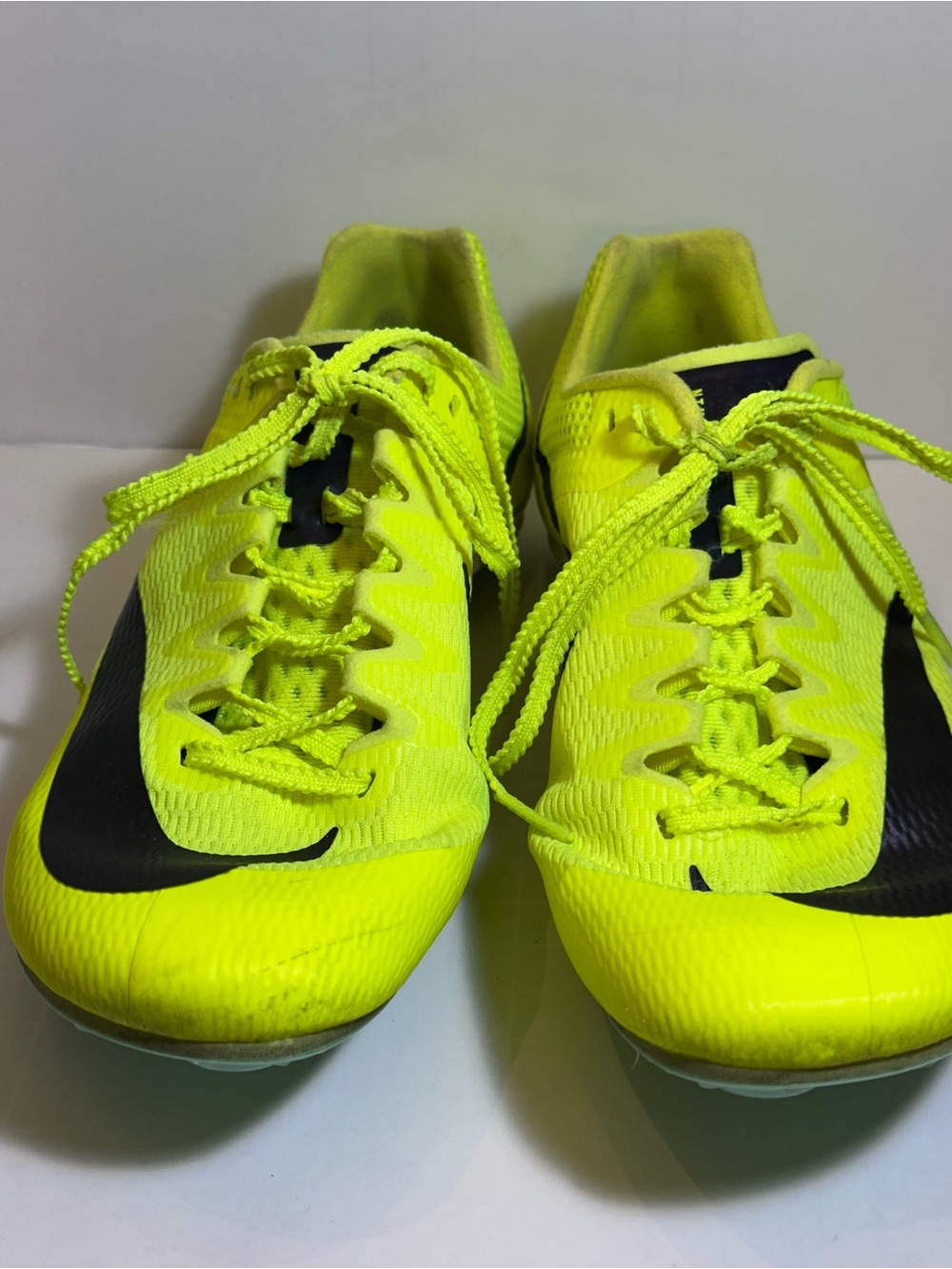 Nike Zoom Rival Sprint Track Shoes Volt Neon Womens 6.5 No Spikes